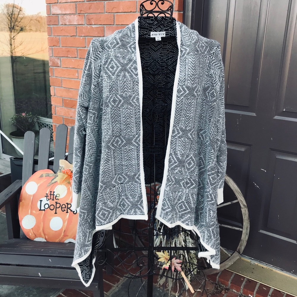 AVA & VIV Women’s Open Cardigan